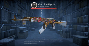 AK-47 | The Oligarch (Minimal Wear) Screenshot