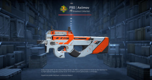 P90 | Asiimov (Field-Tested) Screenshot