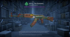 AK-47 | The Outsiders (Battle-Scarred) Screenshot