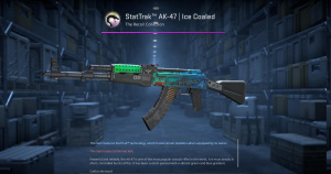 StatTrak™ AK-47 | Ice Coaled (Battle-Scarred) Screenshot