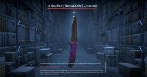 ★ StatTrak™ Nomad Knife | Ultraviolet (Field-Tested) Screenshot