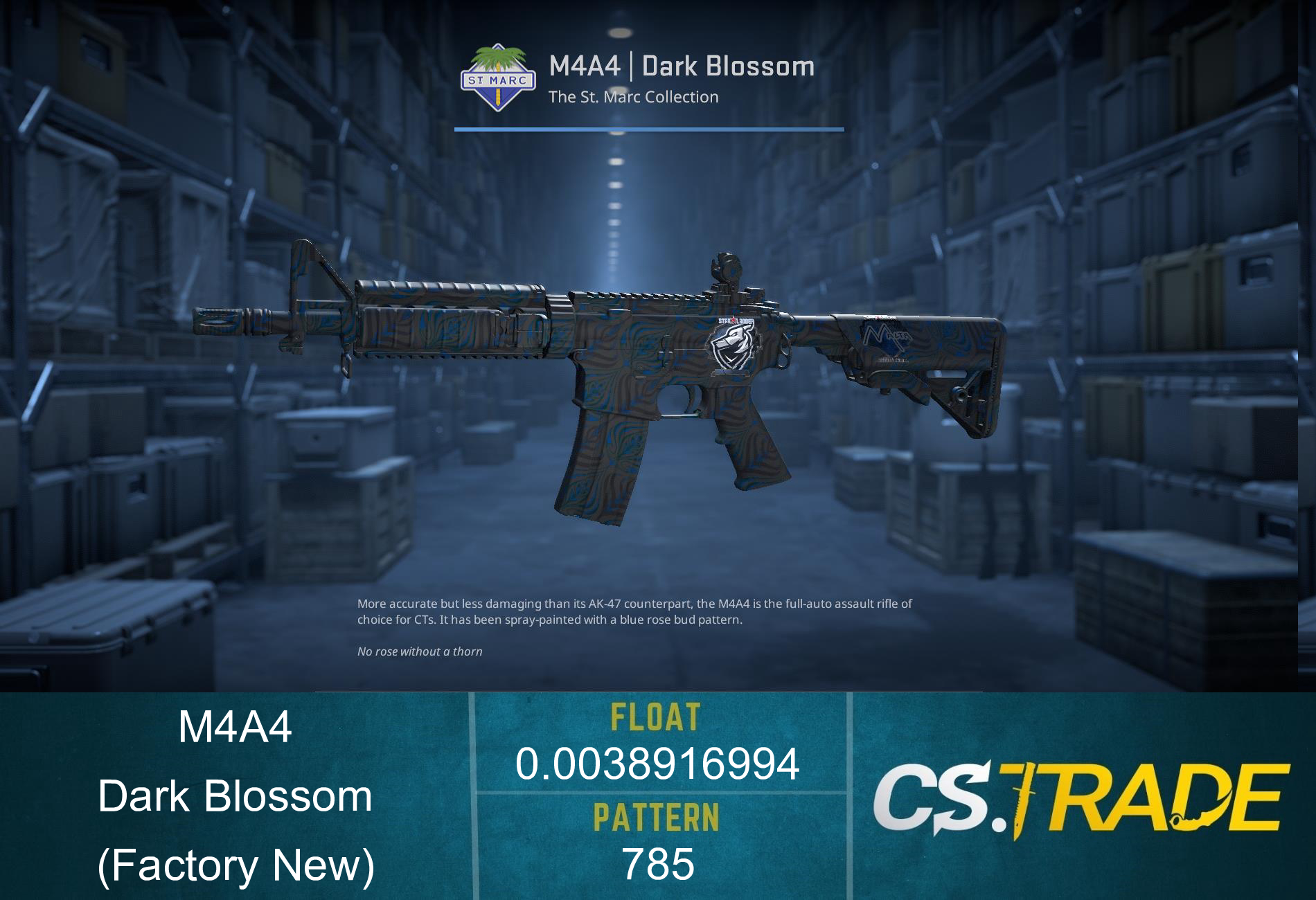 M4A4 | Dark Blossom (Factory New) Screenshot
