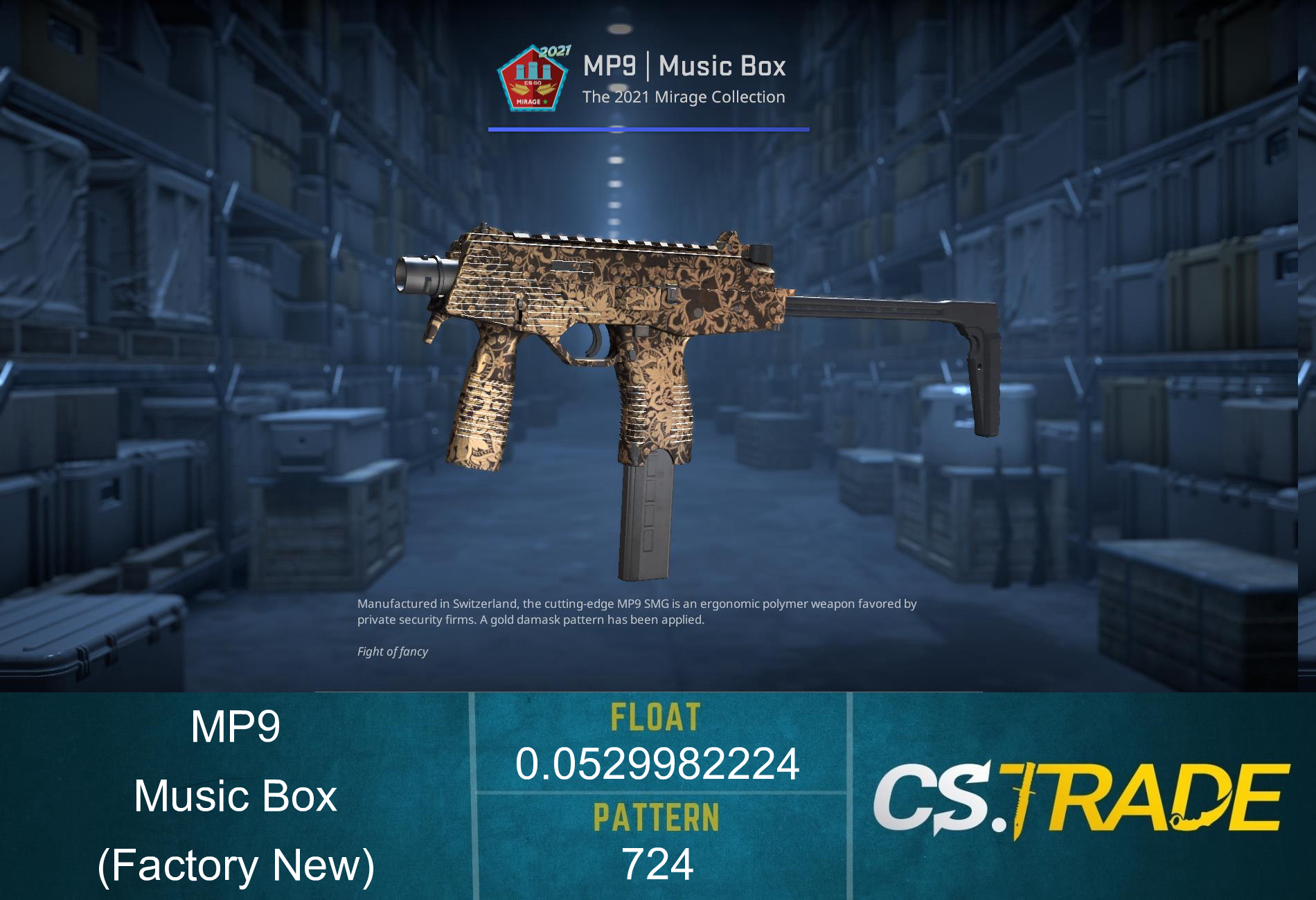 MP9 | Music Box (Factory New) Screenshot