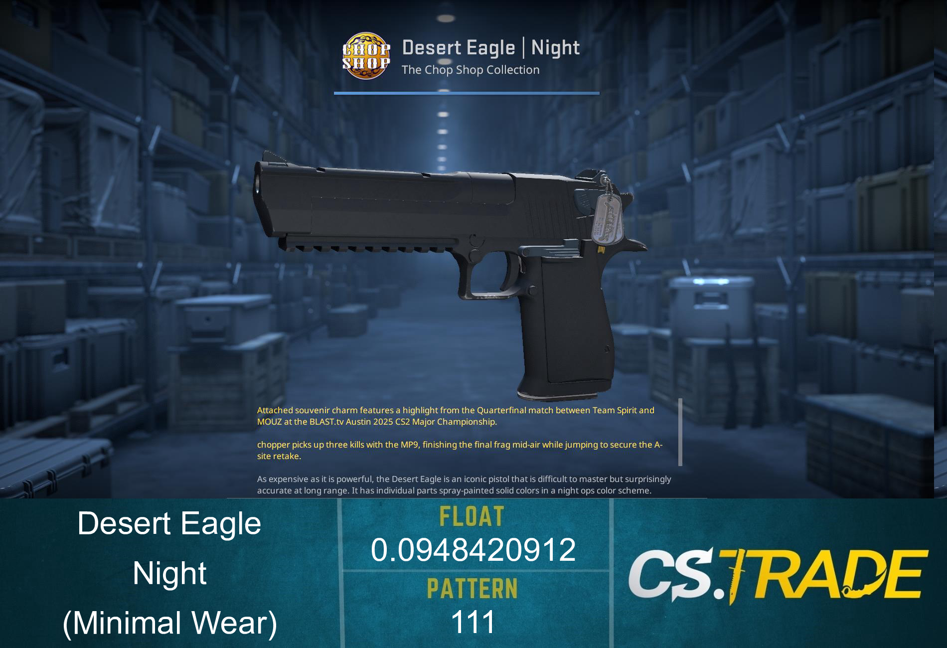 Desert Eagle | Night (Factory New) Screenshot