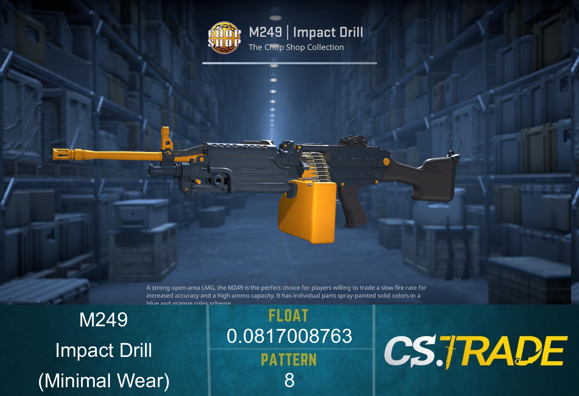 M249 | Impact Drill (Minimal Wear) Screenshot