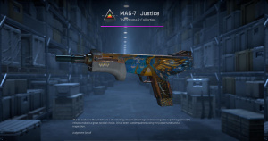 MAG-7 | Justice (Battle-Scarred) Screenshot
