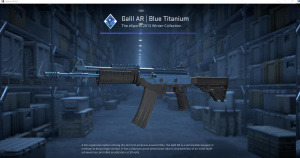 Galil AR | Blue Titanium (Factory New) Screenshot