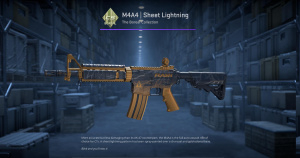 M4A4 | Sheet Lightning (Factory New) Screenshot