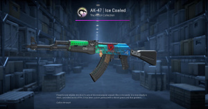 AK-47 | Ice Coaled (Well-Worn) Screenshot