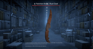 ★ Falchion Knife | Rust Coat (Battle-Scarred) Screenshot