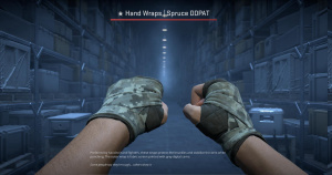 ★ Hand Wraps | Spruce DDPAT (Battle-Scarred) Screenshot
