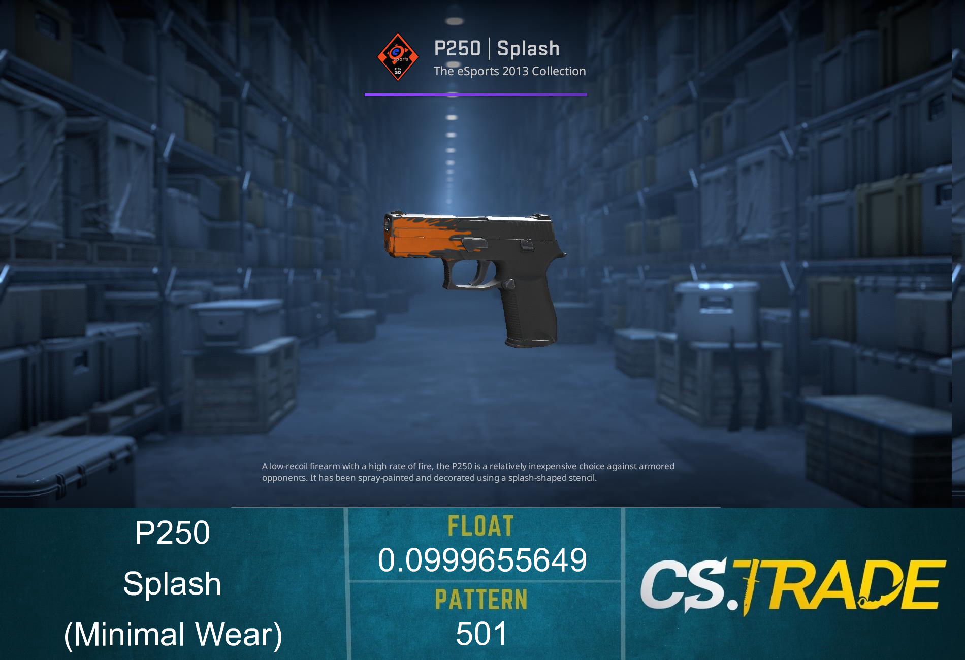 P250 | Splash (Factory New) Screenshot