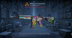 M4A4 | In Living Color (Field-Tested) Screenshot