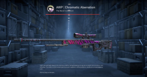 AWP | Chromatic Aberration (Well-Worn) Screenshot