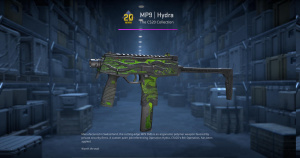 MP9 | Hydra (Battle-Scarred) Screenshot