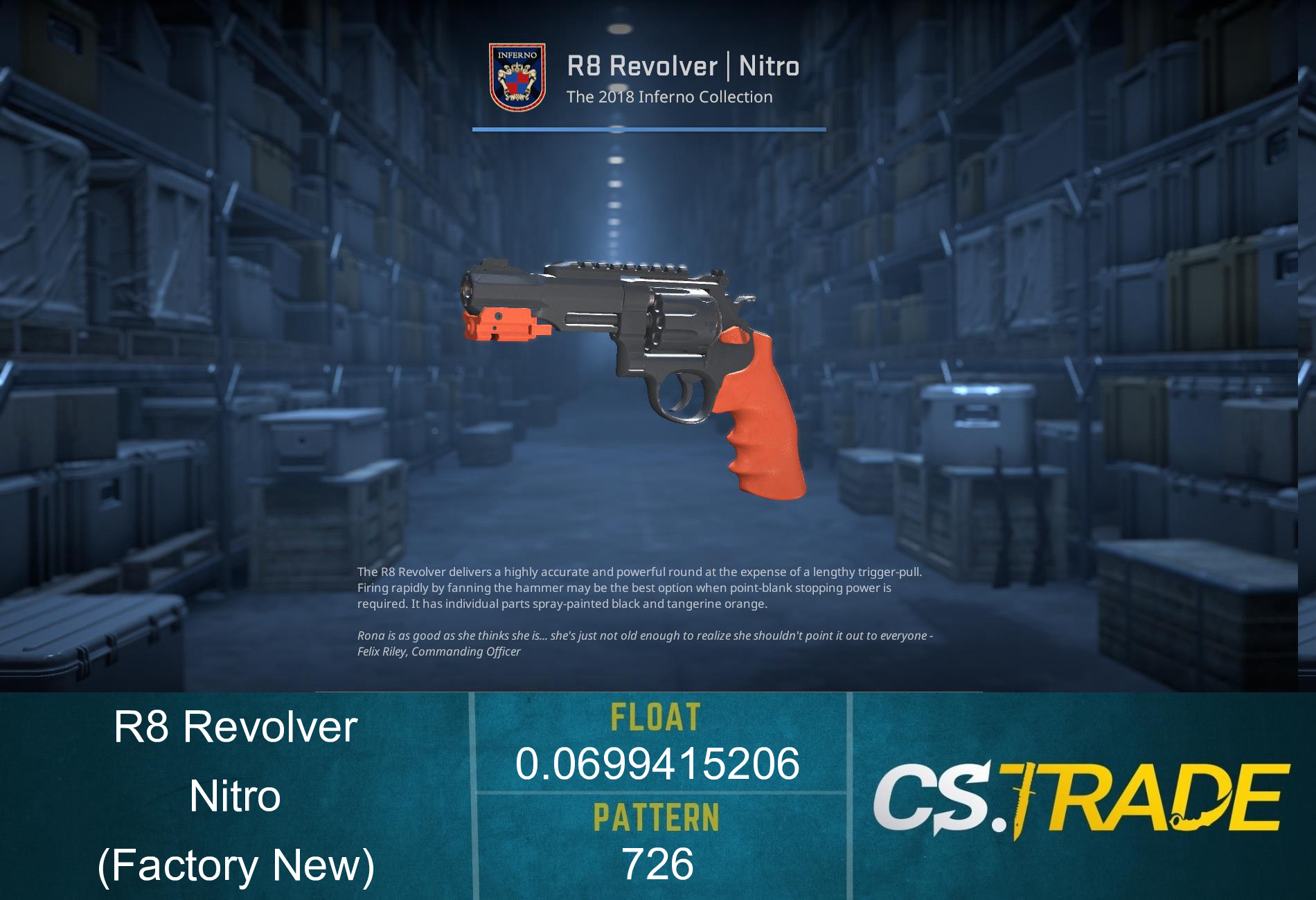 R8 Revolver | Nitro (Factory New)