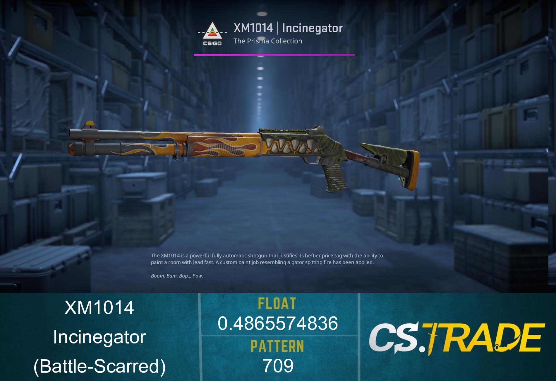 StatTrak™ XM1014 | Incinegator (Battle-Scarred) Screenshot