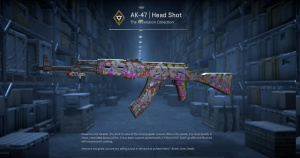 AK-47 | Head Shot (Well-Worn) Screenshot