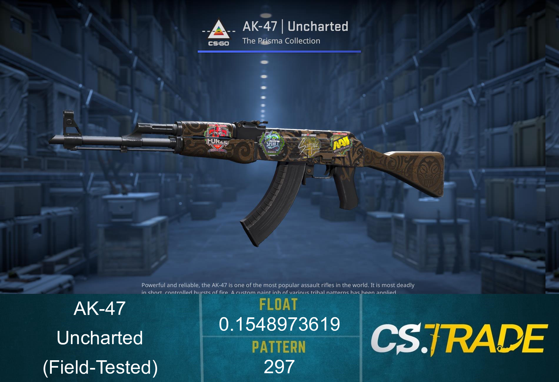 AK-47 | Uncharted (Field-Tested) Screenshot