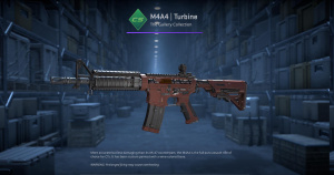M4A4 | Turbine (Minimal Wear) Screenshot