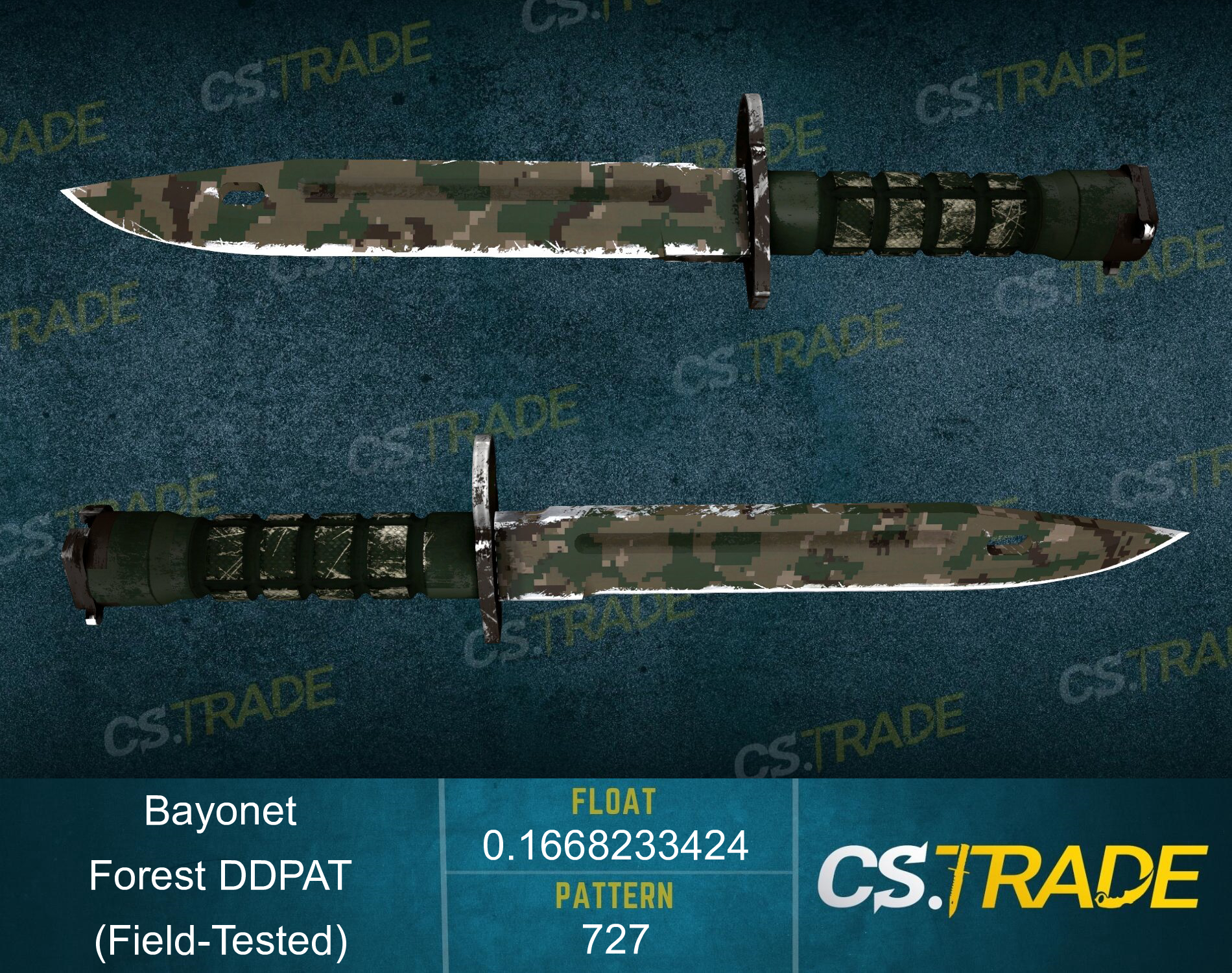 ★ Bayonet | Forest DDPAT (Field-Tested) Screenshot