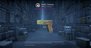 P250 | Visions (Minimal Wear) Screenshot