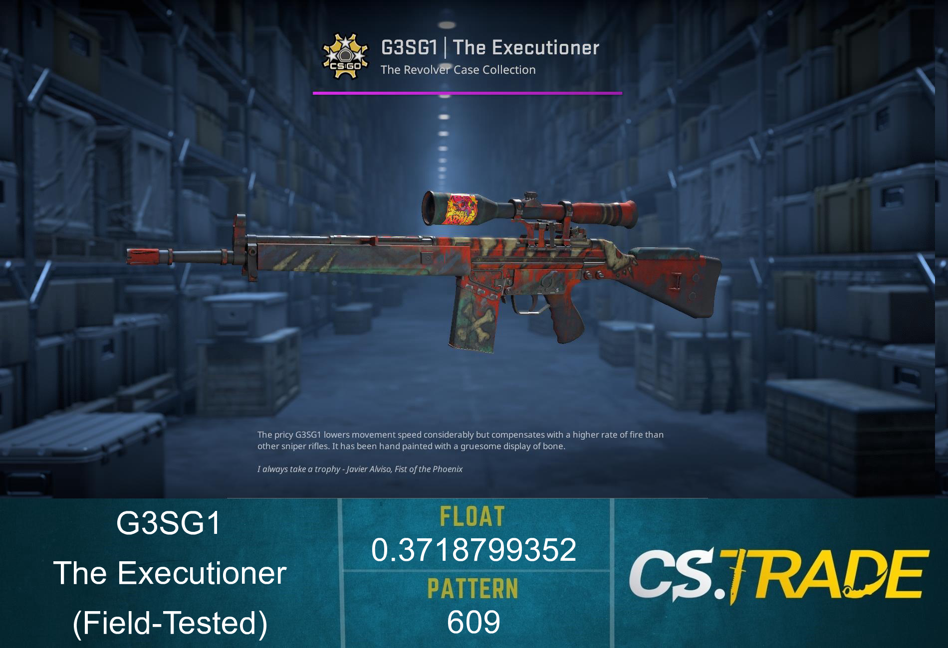 StatTrak™ G3SG1 | The Executioner (Field-Tested) Screenshot