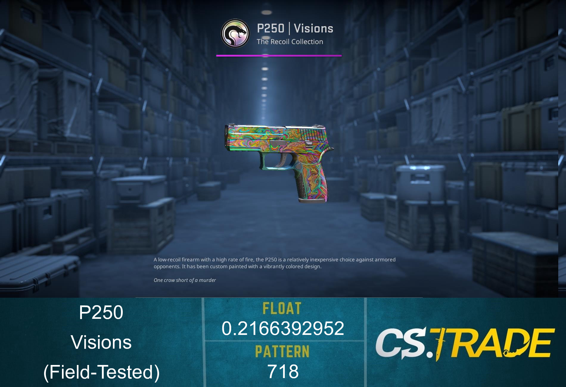 P250 | Visions (Field-Tested) Screenshot
