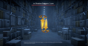 ★ Shadow Daggers | Lore (Well-Worn) Screenshot