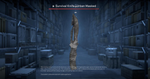 ★ Survival Knife | Urban Masked (Battle-Scarred) Screenshot