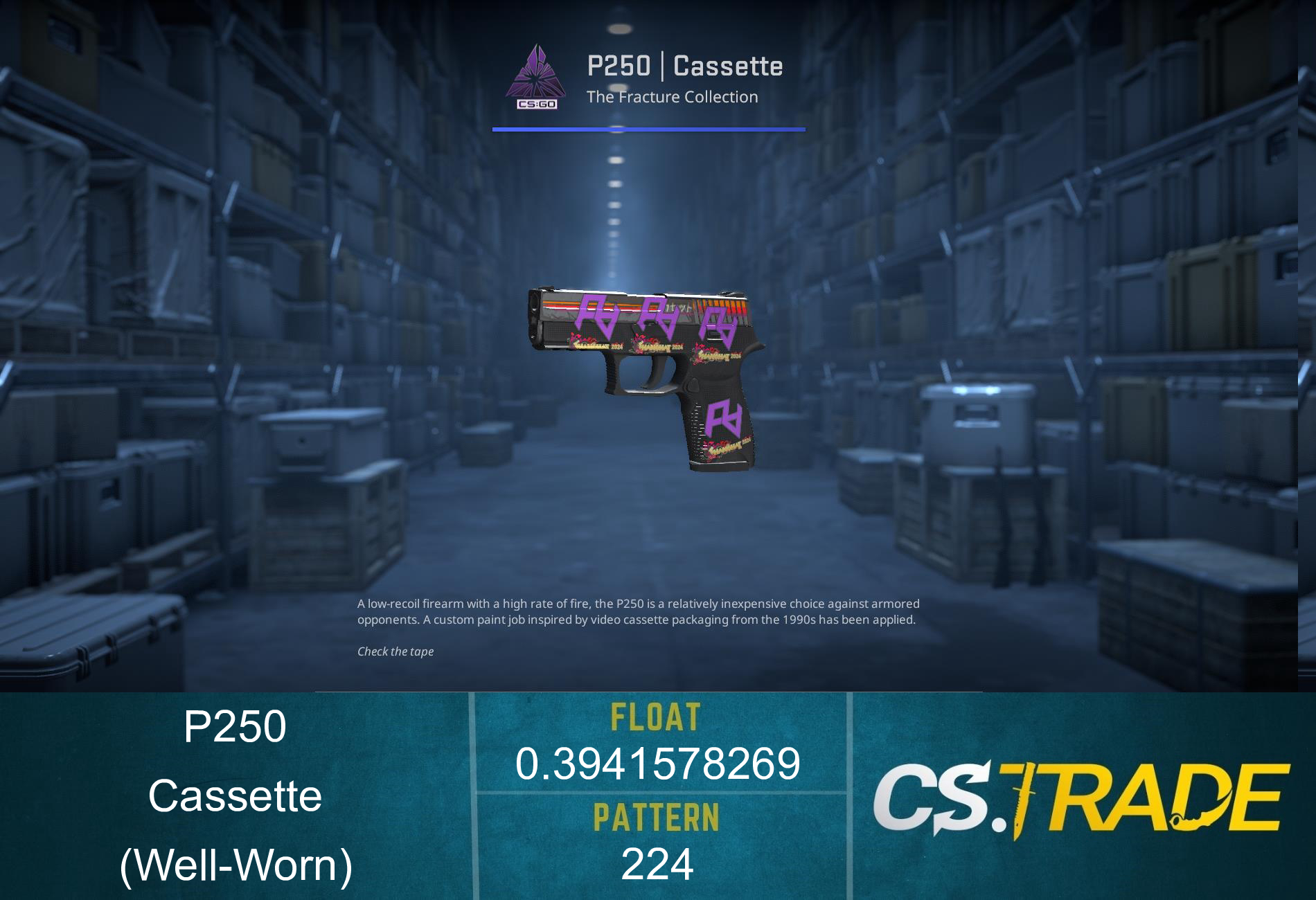 P250 | Cassette (Factory New) Screenshot