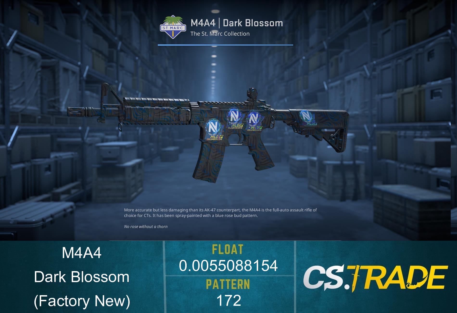 M4A4 | Dark Blossom (Factory New) Screenshot