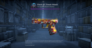 Glock-18 | Snack Attack (Minimal Wear) Screenshot