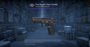 Five-SeveN | Heat Treated (Field-Tested) Screenshot