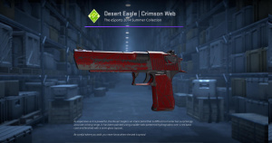 Desert Eagle | Crimson Web (Field-Tested) Screenshot