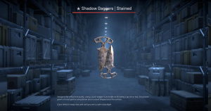 ★ Shadow Daggers | Stained (Field-Tested) Screenshot