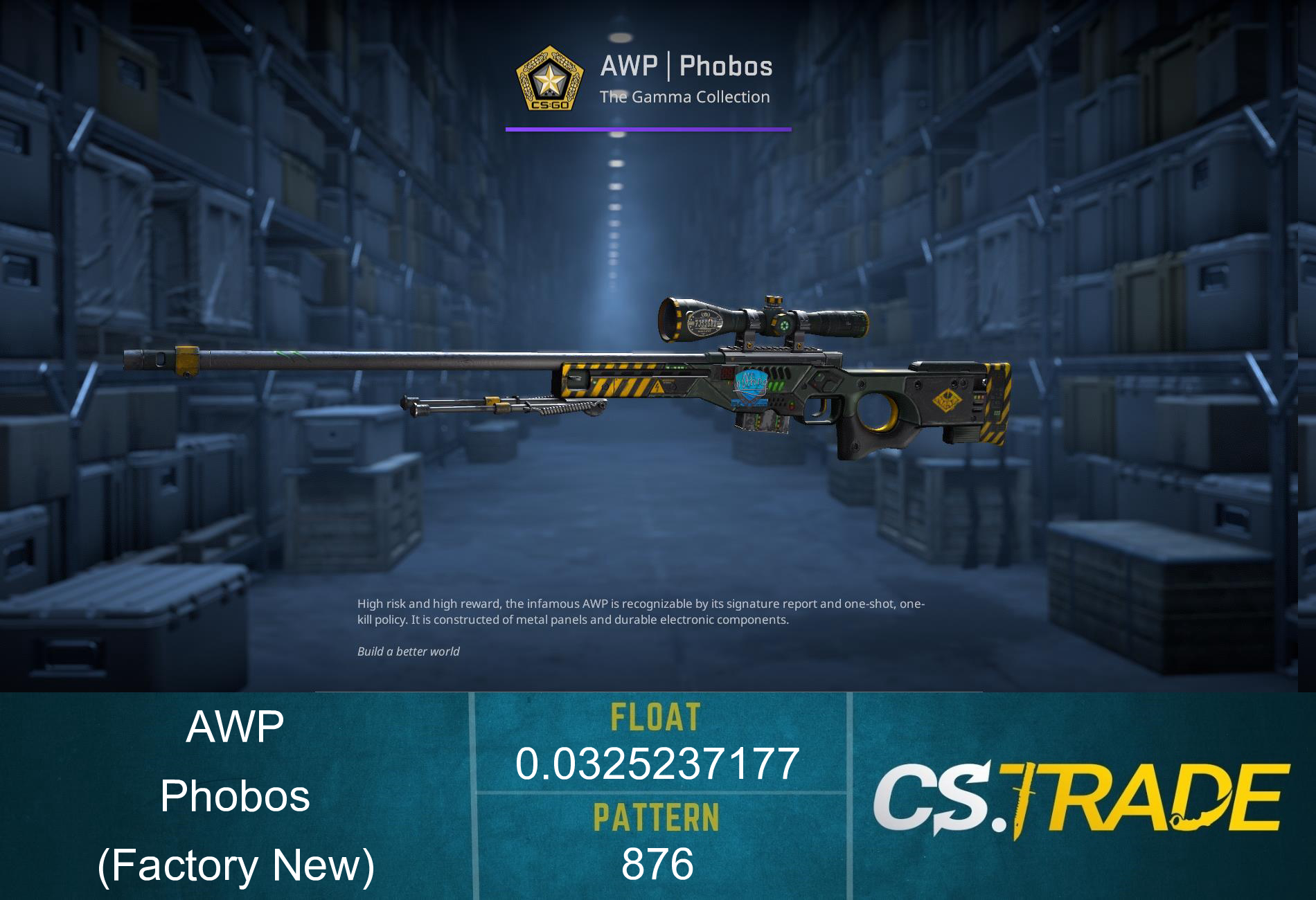 AWP | Phobos (Factory New) Screenshot