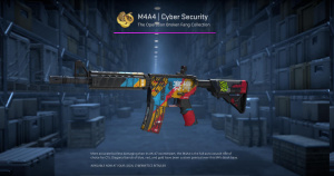 M4A4 | Cyber Security (Battle-Scarred) Screenshot
