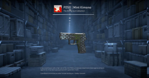 P250 | Mint Kimono (Field-Tested) Screenshot