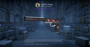 USP-S | Cyrex (Well-Worn) Screenshot