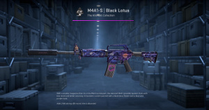 M4A1-S | Black Lotus (Minimal Wear) Screenshot