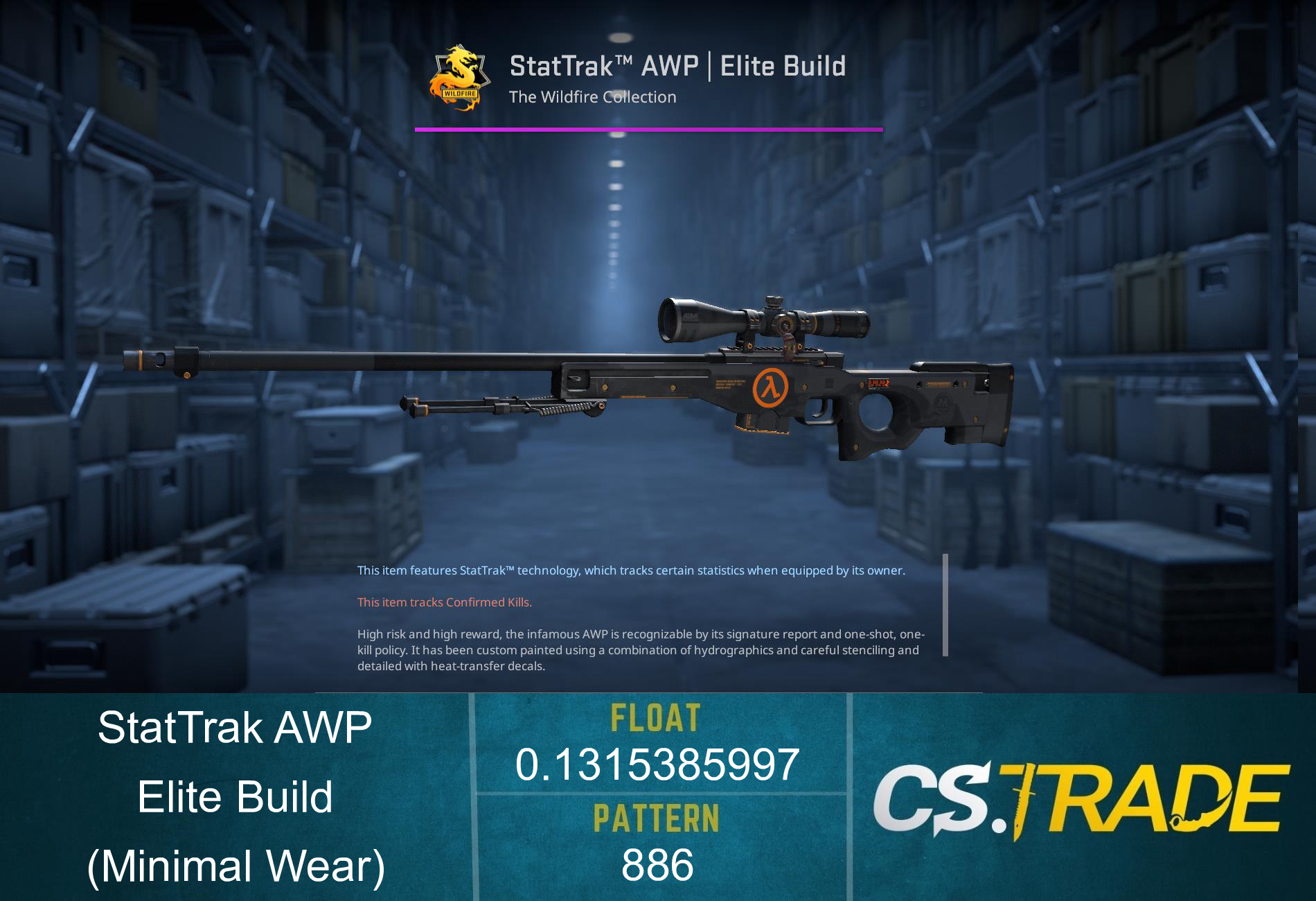 AWP | Elite Build (Minimal Wear) Screenshot