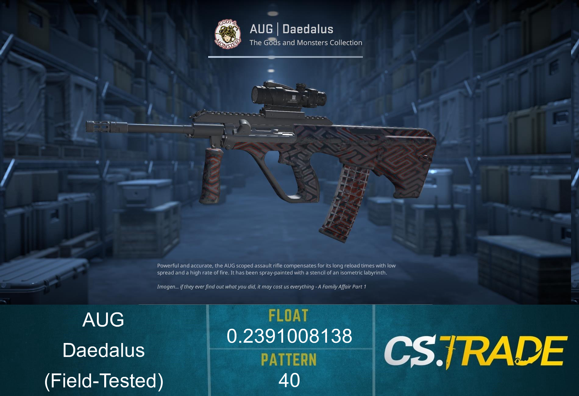 AUG | Daedalus (Field-Tested)