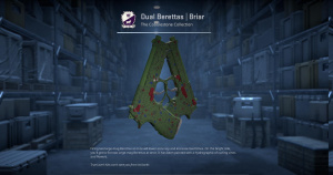 Dual Berettas | Briar (Factory New) Screenshot