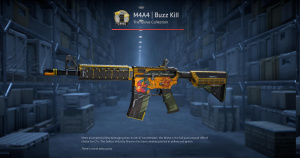 M4A4 | Buzz Kill (Minimal Wear) Screenshot