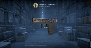Glock-18 | Ironwork (Minimal Wear) Screenshot