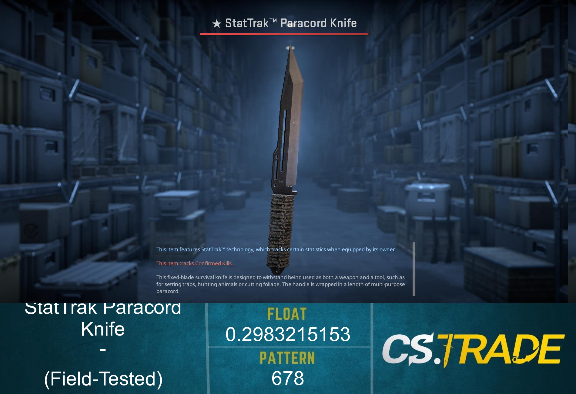 ★ Paracord Knife | Vanilla Screenshot