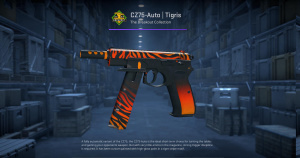 CZ75-Auto | Tigris (Minimal Wear) Screenshot