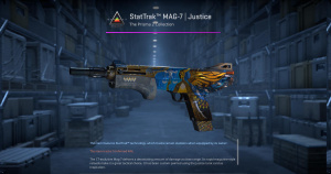 StatTrak™ MAG-7 | Justice (Field-Tested) Screenshot