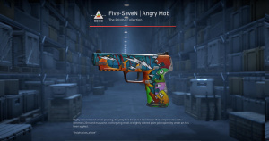 Five-SeveN | Angry Mob (Well-Worn) Screenshot